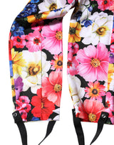 Dolce & Gabbana Multicolor Floral High Waist Leggings Pants