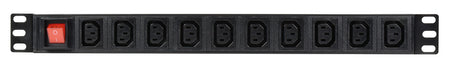 Adastra 10-Gang IEC PDU Switched 1.8m 776.495UK