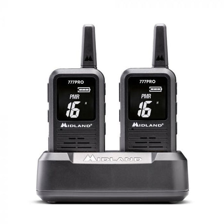 Midland 777 PRO Professional Business PMR Radios (Pair)
