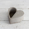 Creative Heart-Shaped Concrete Planter for Succulents