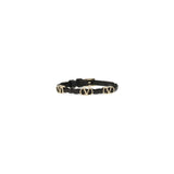 Valentino Garavani Black Calf Leather Bos Taurus Bracelet