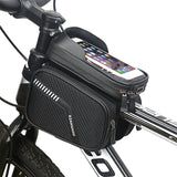 Front Beam Bicycle Saddle Storage Bag for Phones