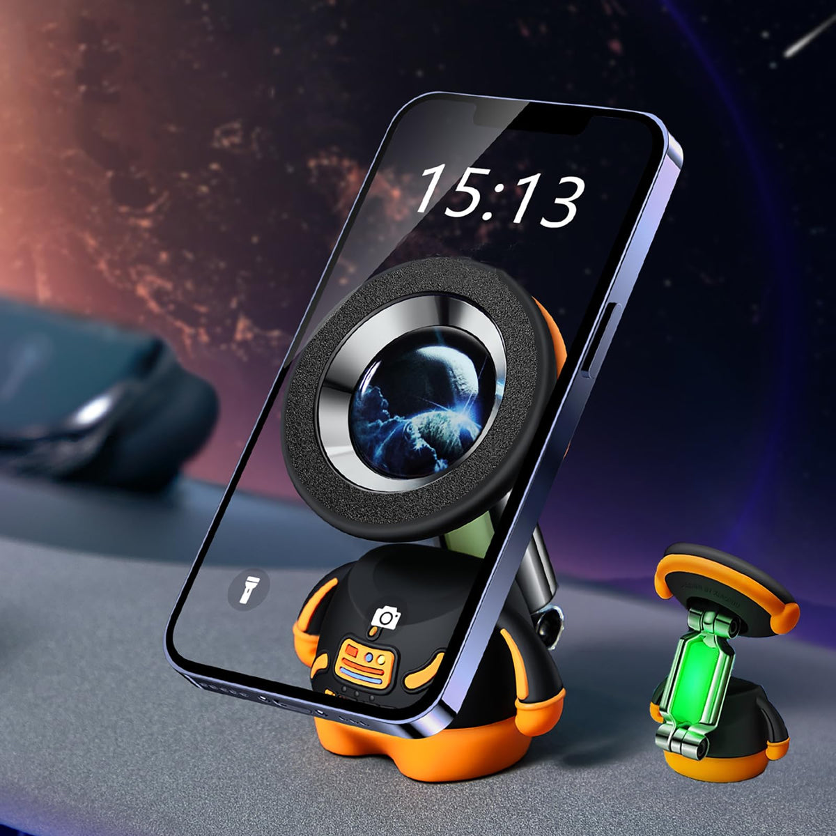Ultra Magnetic Phone Holder for Your Car Dashboard Windshield Cute Magsafe Car Mount Accessories for iPhone and All Cell Phone Magnet Automobile Cradle Fit for iPhone 16 15 14 13 12 Pro Max Plus