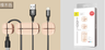 Headphone Cable Organizer Clip