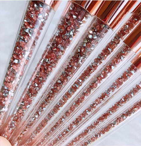 8-Piece Makeup Brush Set - Beauty Tools
