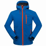 Men's Outdoor Softshell Jacket for Camping and Hiking