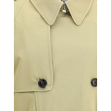 Burberry Beige Cotton Coat