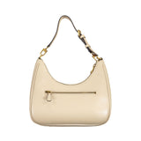 Guess Jeans Beige Polyurethane Women's Shoulder Bag