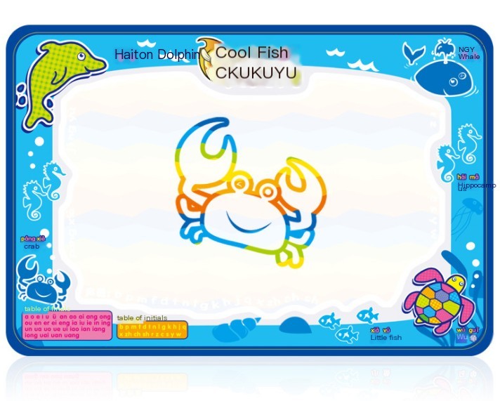Magic Water Drawing Mat, Educational Toy for Kids