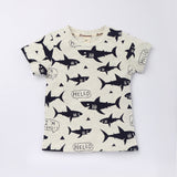 Children's Cartoon Pure Cotton Short Sleeve T-Shirt