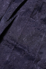 BENCIVENGA Purple Jacquard High Waisted Pants