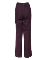 BENCIVENGA Purple High Waisted Tapered Pants