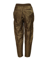 Dsquared² Brown Mid Waisted Women Sweatpants Pants
