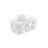 Elegant Geometric Tissue Box for Home and Office Decor