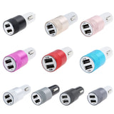 Metal Car Charger with Dual USB 2.1A Output