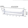 Wall-Mounted Space Aluminum Bathroom Storage Rack