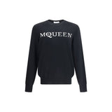 Alexander McQueen Black Wool Sweatshirt