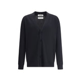 Jil Sander Black Wool Cardigan