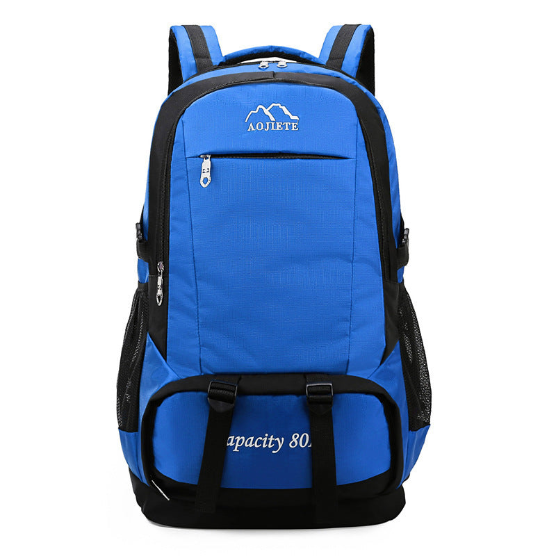 60L Men's Double Shoulder Backpack for Travel & Hiking