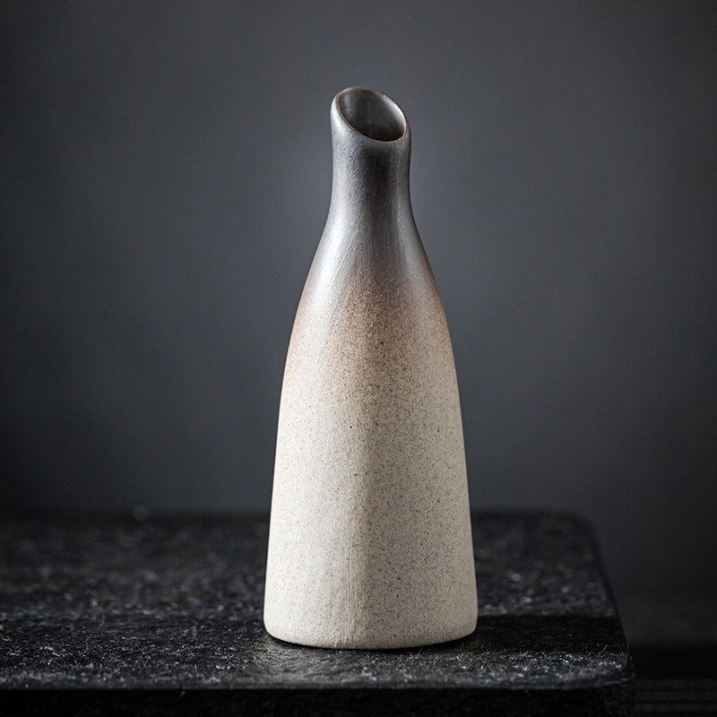 Mini Japanese Ceramic Vase for Home Decoration