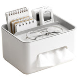 Gray Blue Multifunctional Tissue Organizer for Home