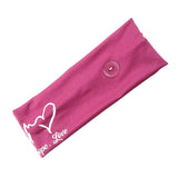 Milk Silk Mask with Button Hair Band