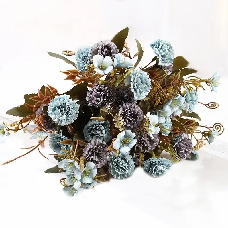 Artificial Silk Flowers Bouquet for Home Decor and Gifts