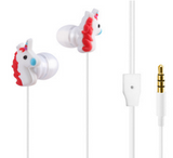 Unicorn Cartoon Headphones with Mic