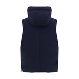 Jil Sander Blue Polyester Sleveless Jacket