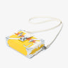 Small Square Shoulder Messenger Bag with Lock Design