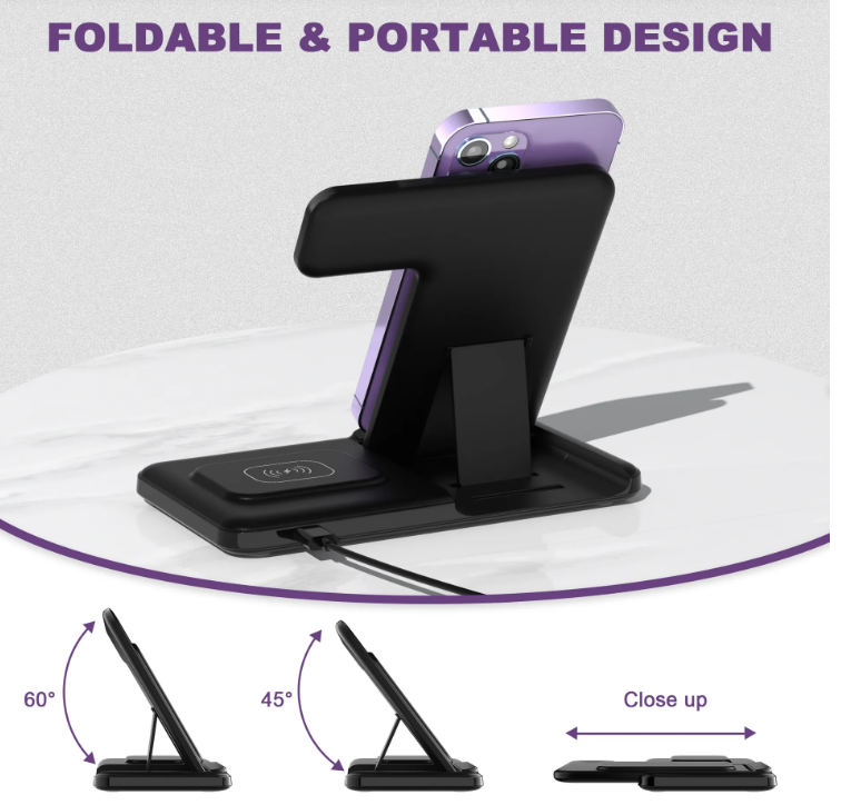 Dual-Device Wireless Charging Pad