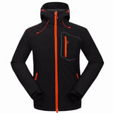 Men's Outdoor Softshell Jacket for Camping and Hiking
