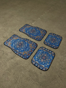 4pcs American Style Car Floor Mats