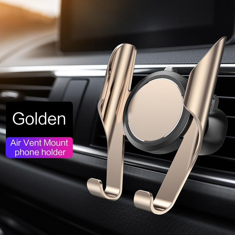 Creative Car Air Vent Gravity Phone Mount Holder