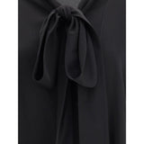 Balenciaga Black Silk Blouse
