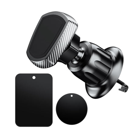 Osilly Car Phone Holder 360 Degrees Rotation Automotive Smartphone Holder Mount for Air Vent Hands Free Vehicle Interior Cell Phone Stand Accessories Universal for RV SUV Truck (Black)