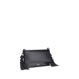 Jil Sander Black Calf Leather Bos Taurus Shoulder Bag