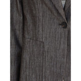 Brunello Cucinelli Yellow Polyester Blazer