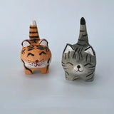 Mini Cat Figurine - Desktop Home Decor (1 Piece)