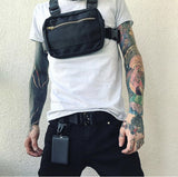 Tactical Chest Backpack for Running and Phone Storage