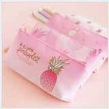 Pink Pineapple Pencil Case and Stationery Box