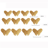 3D Hollow Butterfly Wall Stickers for Home Decor