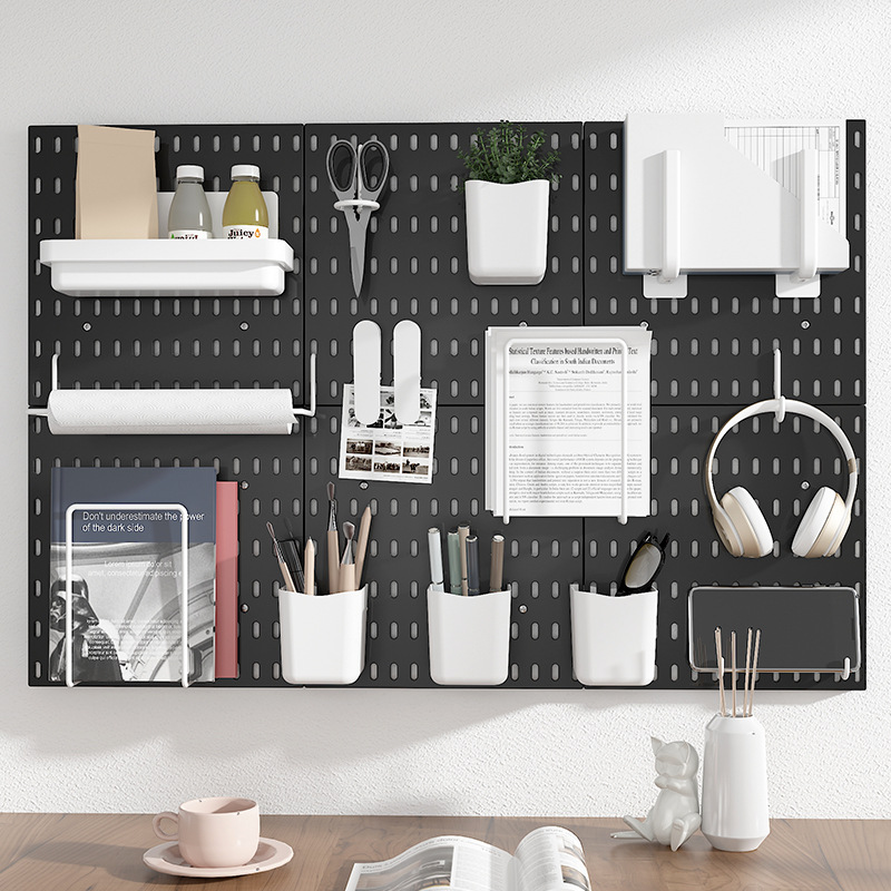 Hole-Free Kitchen Storage Rack