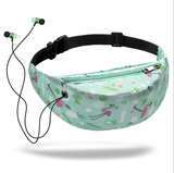 Digital Printed Women's Outdoor Waist Bag