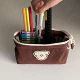 Cute Canvas Makeup Organizer and Storage Bag Pouch