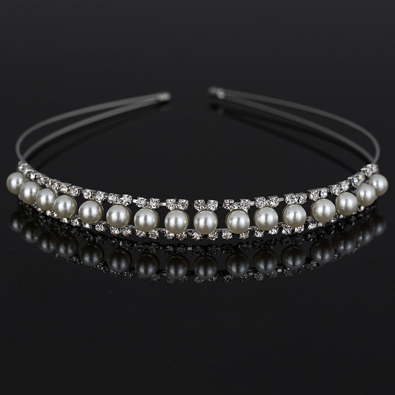 Elegant Pearl and Rhinestone Hair Accessories for Women