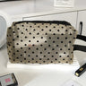 New Ins Heart Velvet Makeup Bag for Girls (Large Capacity)