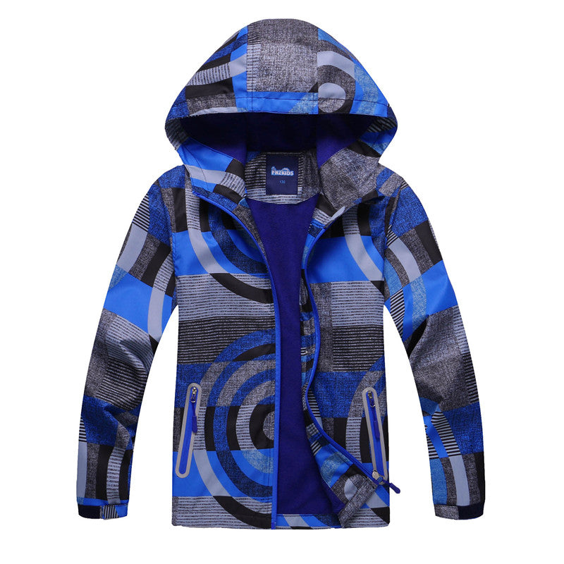 Breathable and Odorless Kids' Outdoor Jacket
