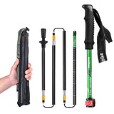 5-Section Folding Hiking Pole for Travel and Camping