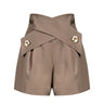 High Waist Casual Wide Leg Shorts